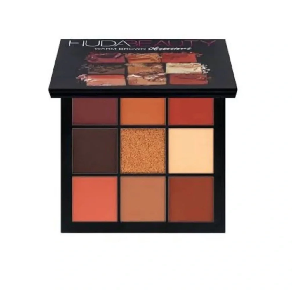 ✨ HUDA BEAUTY Warm Brown Obsessions Eyeshadow Palette